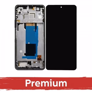 LCD ekranas skirtas Xiaomi Redmi Note 11 Pro / Poco X4 Pro 5G juodas su rėmeliu OEM