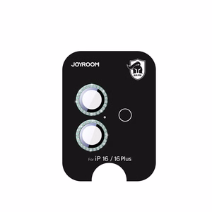 Защитное стекло Joyroom JR-MSJ0274 для объективов iPhone 16/16 Plus - зелёное