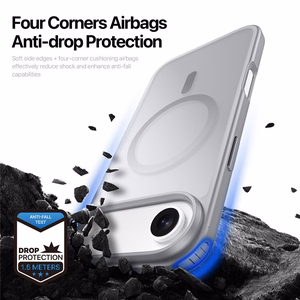 DUX DUCIS чехол YIND совместим с MagSafe для iPhone 17 AIR серый