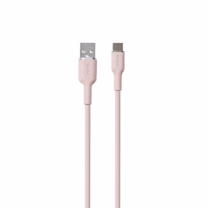 Puro Soft кабель USB-A - USB-C 1.5м - розовый