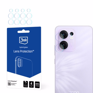 Hibridinis stiklas kameros objektyvui 3mk objektyvo apsauga Oppo Reno 13F 4G