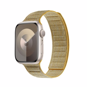 Crong Melange magnetinis dirželis, skirtas Apple Watch 38 / 40 / 41 mm ir 42 mm (Series 10 / 11), geltonas melanžas