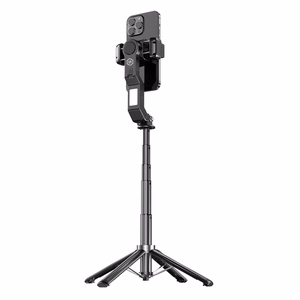 Blavec Селфи-палка Aluminium Fusion P-10 Gimbal штатив + пульт дистанционного управления 1 метр (SSFP10G-TRB10) чёрная