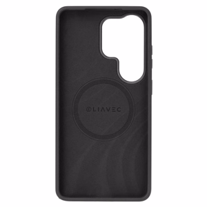 Liavec Silky чехол с металлической рамкой камеры для Samsung Galaxy S26 Ultra черный