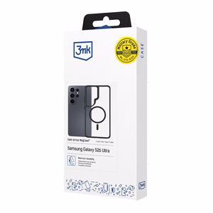 3mk Satin Armor MagCase для Samsung Galaxy S26 Ultra - прозрачный чёрный