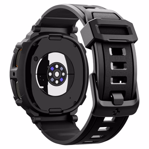 SPIGEN RUGGED ARMOR "PRO" SAMSUNG GALAXY WATCH 8 (40 MM) МАТОВЫЙ ЧЕРНЫЙ