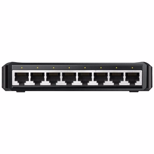Cudy GS108D tinklo komutatorius Gigabit Ethernet (10/100/1000) Juoda