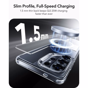 ESR Classic Hybrid MagSafe Чехол для Samsung Galaxy S26 Ultra прозрачный