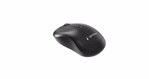 Gembird MUSW2-4B-01 Dviejų režimų belaidė pelė (2.4G + BT), 1600 DPI, 4 mygtukai, juoda