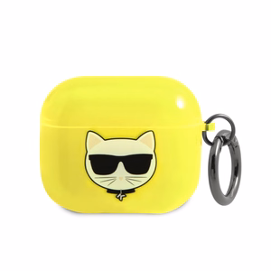 Karl Lagerfeld Choupette чехол для AirPods 3 - жёлтый