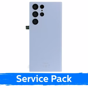Galinis dangtelis suderinamas su Samsung S908 S22 Ultra / Sky Blue / (Service Pack)
