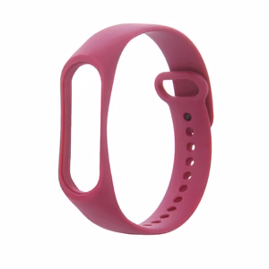 Silikoninė juosta Xiaomi Mi Band 5 / 6 avietinė