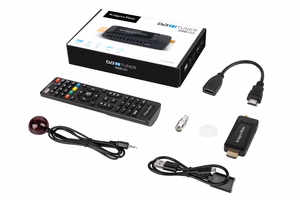 Mini DVB-T2 HEVC H.265 tuner with HDMI connector