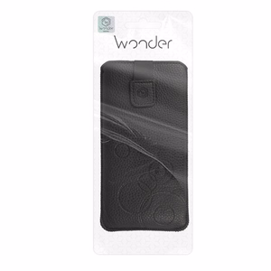 WONDER Deko Dėklas telefonui (dydis XL) Iphone 15/15 Pro/Iphone 16/16 Pro/Samsung S24/S24 Plus/S25/S25 Plus/A53/A55 5G juodas