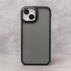 Crystal Black dėklas telefonui Samsung Galaxy M55 5G pilkas