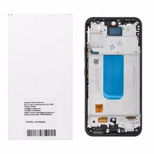 REWA lcd display for SAMSUNG A54 5G OLED black with frame