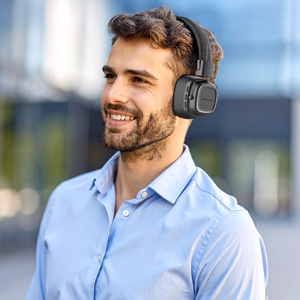 Blavec Полноразмерные Bluetooth Наушники BO-11 Bass Admiral (BO11-B) чёрные