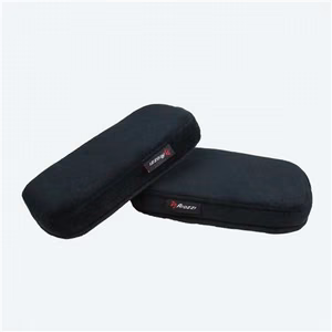Arozzi Memory Foam Armrest Pads 270x135x40 mm Black