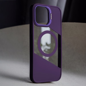 Fusion Mag dėklas for iPhone 15 Pro 6,1" violetinis
