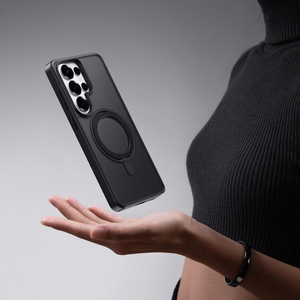 Rock Rotating Stand Soft Touch Series магнитный для Samsung Galaxy S26 Ultra чёрный