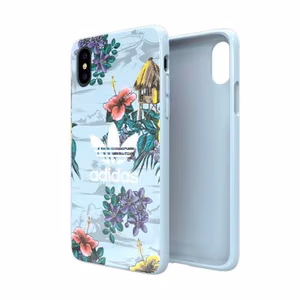 Adidas OR SnapCase gėlių dėklas telefonui iPhone X / Xs - pilkas