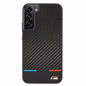 Dėklas telefonui BMW M Collection Triangles Case Samsung Galaxy S22+ - juodas
