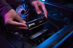Kingston Technology FURY Beast 16GB 6000MT/s DDR5 CL36 DIMM (2 vnt. rinkinys) RGB EXPO
