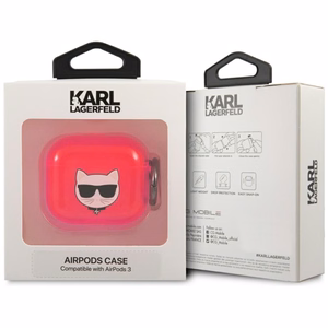 Karl Lagerfeld Choupette чехол для AirPods 3 - розовый