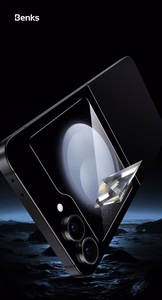 Benks Tempered glass Glass Warrior HD for Samsung Galaxy Z Flip 6 black