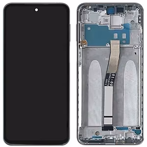 LCD screen Xiaomi Redmi Note 9 Pro/Note 9S with touch screen with frame Grey ORG
