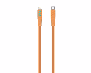 Havit CB6255 - USB įkrovimo laidas Type C į Lightning, 1 m (oranžinis)