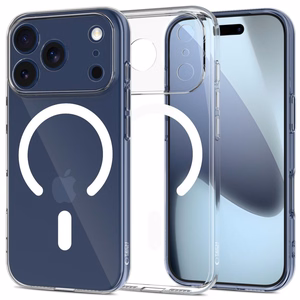 Tech-Protect FlexAir MagSafe dėklas telefonui iPhone 17 Pro Max - skaidrus