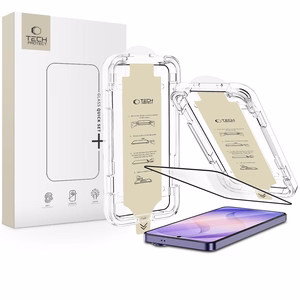 Tech-Protect Quick Set AR+ atspindžius mažinantis stiklas Samsung Galaxy S26 Ultra, juodas