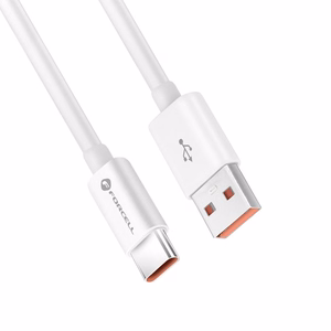 Кабель USB A to USB C Forcell F-Energy QC4.0 3A 66W 1 m C336 белый