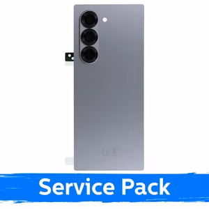Back Cover Compatible With Samsung F956 Z Fold6 / Silver Shadow / (Service Pack)