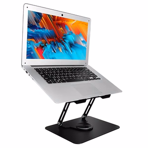 Reguliuojamas, besisukantis, ergonomiškas nešiojamojo kompiuterio stovas 10–17″ LAPTOP STAND ROTO MT2662