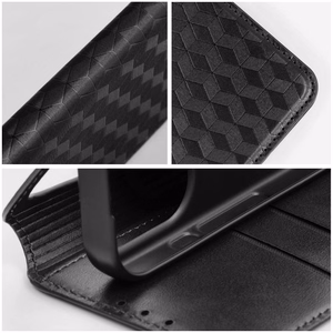 Чехол-книжка для iPhone 17 / 18 Cubic Book черный