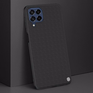 Nillkin Textured Case durable reinforced case with gel frame and nylon back for Samsung Galaxy M53 5G black