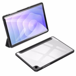 "Dux Ducis Toby" šarvuotas atlenkiamas dėklas, skirtas "Samsung Galaxy Tab A11 Plus/A9 Plus" - juodas