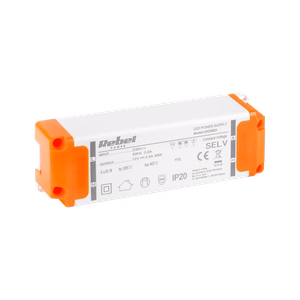 REBEL maitinimo šaltinis LED juostoms, 12 V 2,5 A (YSL36-1202500), maks. 30 W