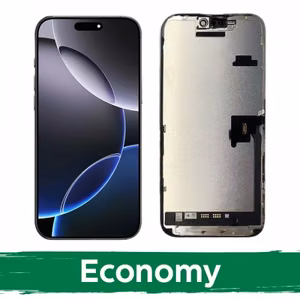 LCD Display Compatible With iPhone 16 Pro Max Black (INCELL / Economy) (Removable IC)
