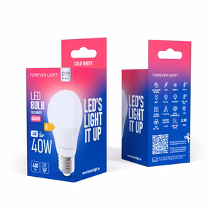 Forever Light LED lemputė E27 A55 4W 480lm 6000K, E klasė