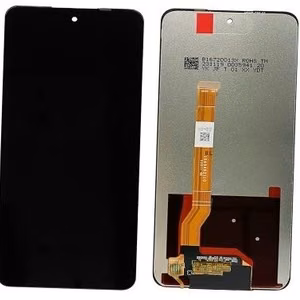 LCD ekranas Realme C55 4G/C67 4G/5G/11 5G/Oppo A1 5G/A58 4G/A79 5G/A98 5G/Oneplus Nord CE 3 Lite su lietimo ekranu juodas ORG