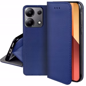 Telefono dėklas Smart Magnet Xiaomi Mi 10 / Mi 10 Pro mėlynas
