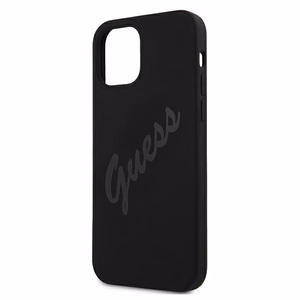 Guess GUHCP12SLSVSBK iPhone 12 mini 5.4" black/black hardcase Script Vintage
