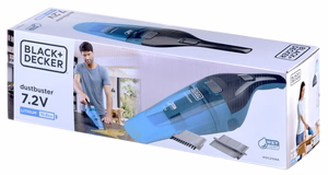 BLACK+DECKER WDC215WA-QW – ручной пылесос без мешка, для сухой и влажной уборки, 7,2 В, до 10 мин, синий