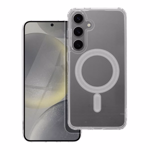 Чехол для Samsung S24 PLUS Clear Mag Cover (STR) совместимый с MagSafe прозрачный