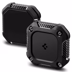 Spigen Tough Armor Чехол для AirTag 1/2 - чёрный