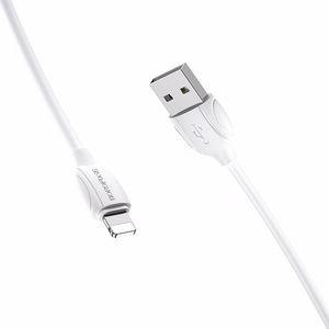 USB kabelis Borofone BX19 USB-A to Lightning 1.0m baltas