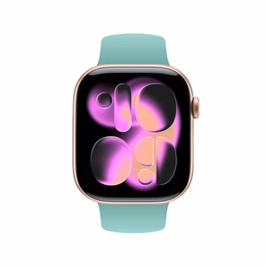 Crong Liquid strap for Apple Watch 38 / 40 / 41 / 42 mm, turquoise